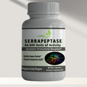 Serrapeptase 60000 UI, 60 capsules