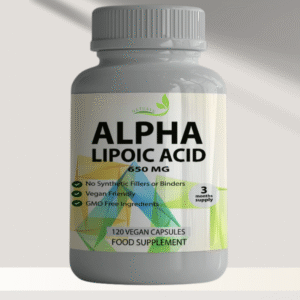 Alpha Lipoïque Acide 650 mg, 120 capsules