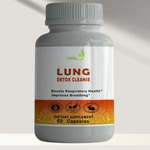 Lung Detox Cleanse . Détox des Poumons – 60 Capsules