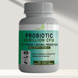 Probiotiques (Probiotics) 65 Billion CFU – 60 Capsules