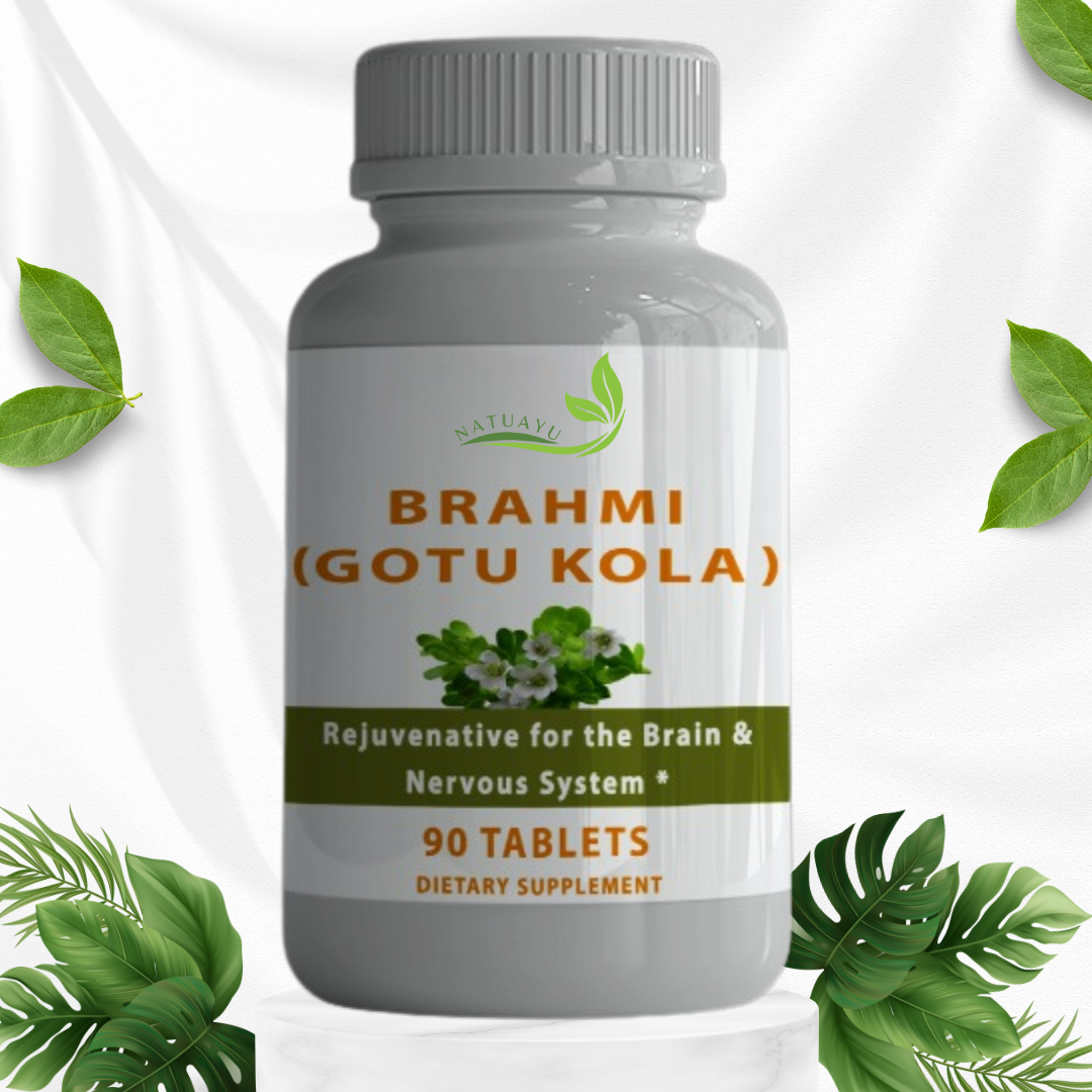 Brahmi (Bacopa Monnieri) 500 mg, 90 tablettes