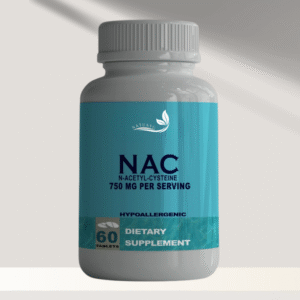 NAC ou N-Acetylcysteine 750 mg, 60 tablets