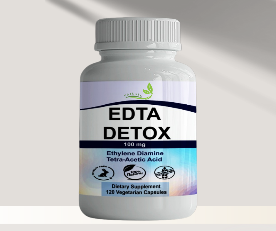 EDTA DÉTOX 1000 mg, 120 capsules