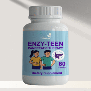 ENZY-TEEN Pancreatic Therapy – Formule Animale – 60 capsules