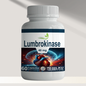 Lumbrokinase 40 mg (720 000 LKU) – 60 Capsules