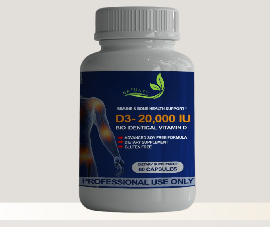 Vitamine D3 60 Capsules