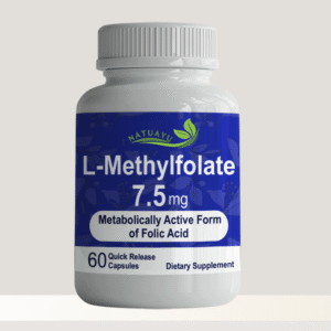 L-Méthylfolate 7,5 mg – 60 Capsules à libération rapide