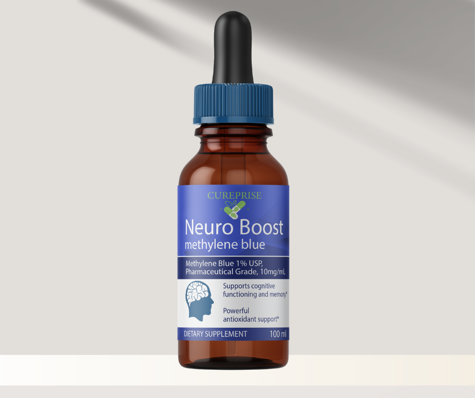 Neuro Boost – Bleu de Méthylène. Methylene Blue - flacon de 100 ml