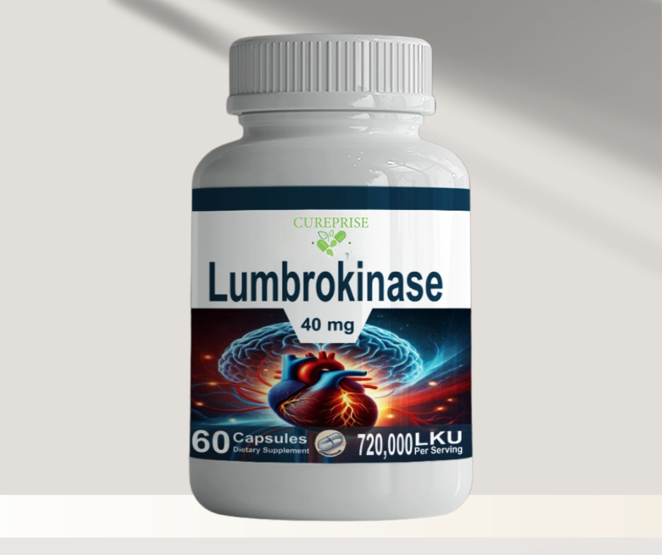 Lumbrokinase 40 mg (720 000 LKU) - 60 Capsules