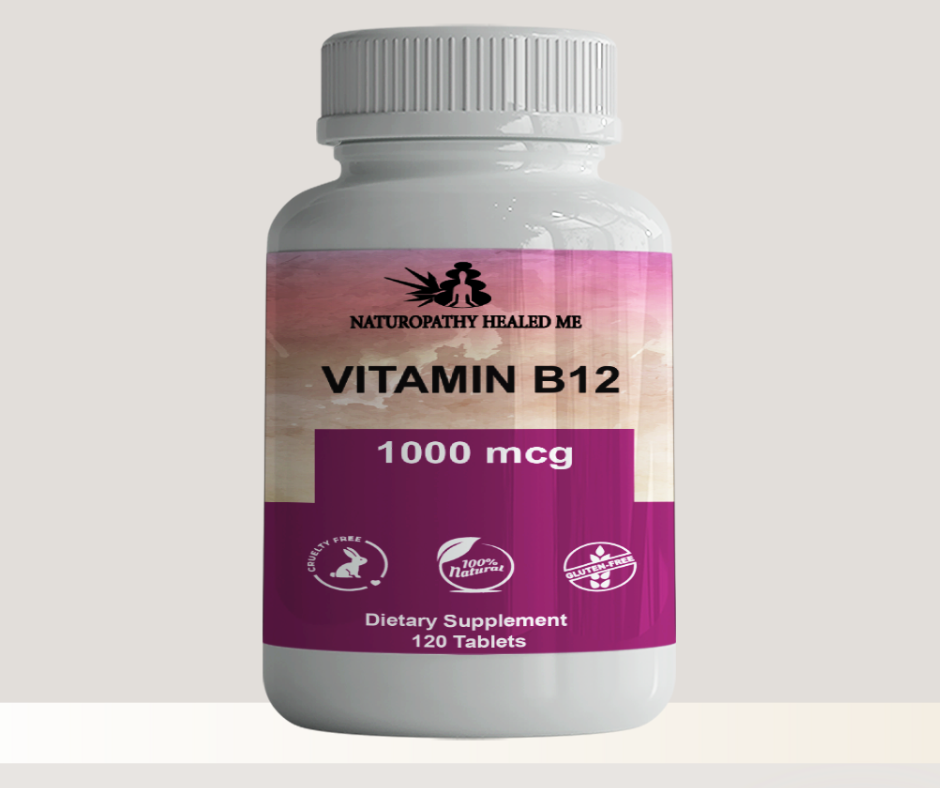 Vitamine B12 – Méthylcobalamine & Adénosylcobalamine – 120 capsules